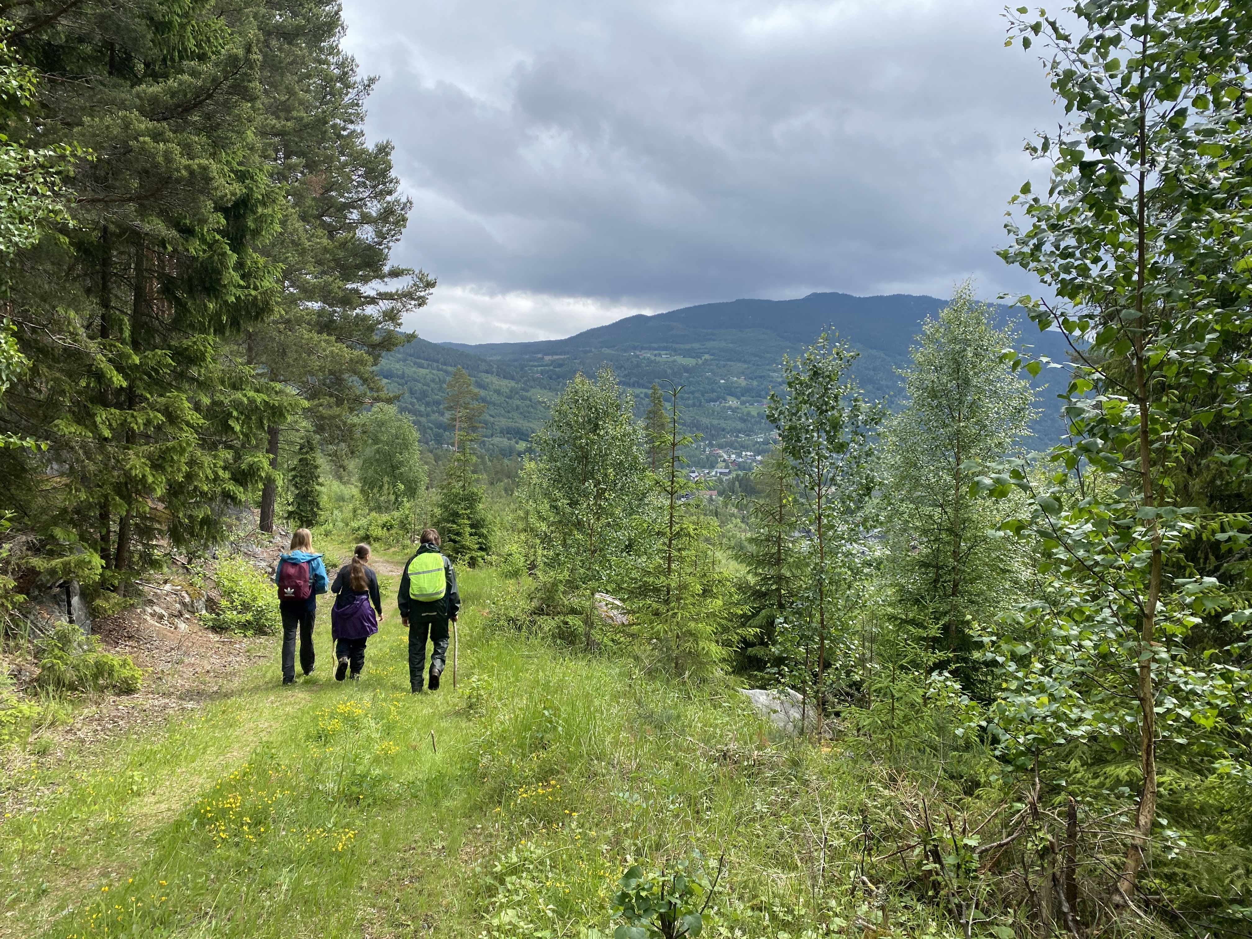Tre pilegrimer på veg